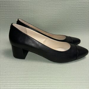 Cole Haan Black Block Heel Pumps